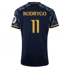 Real Madrid Rodrygo Goes #11 Bortatröja 2023-24 Korta ärmar